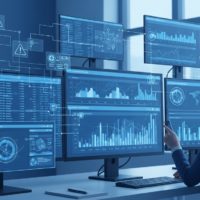 USB接続やクラウド転送履歴から情報持ち出しの痕跡を分析するフォレンジック調査のイメージ