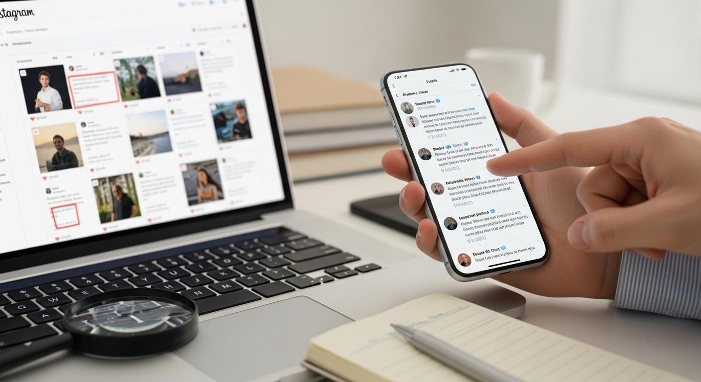 ネットの誹謗中傷対策を検討する調査員のイメージ｜児玉総合情報事務所